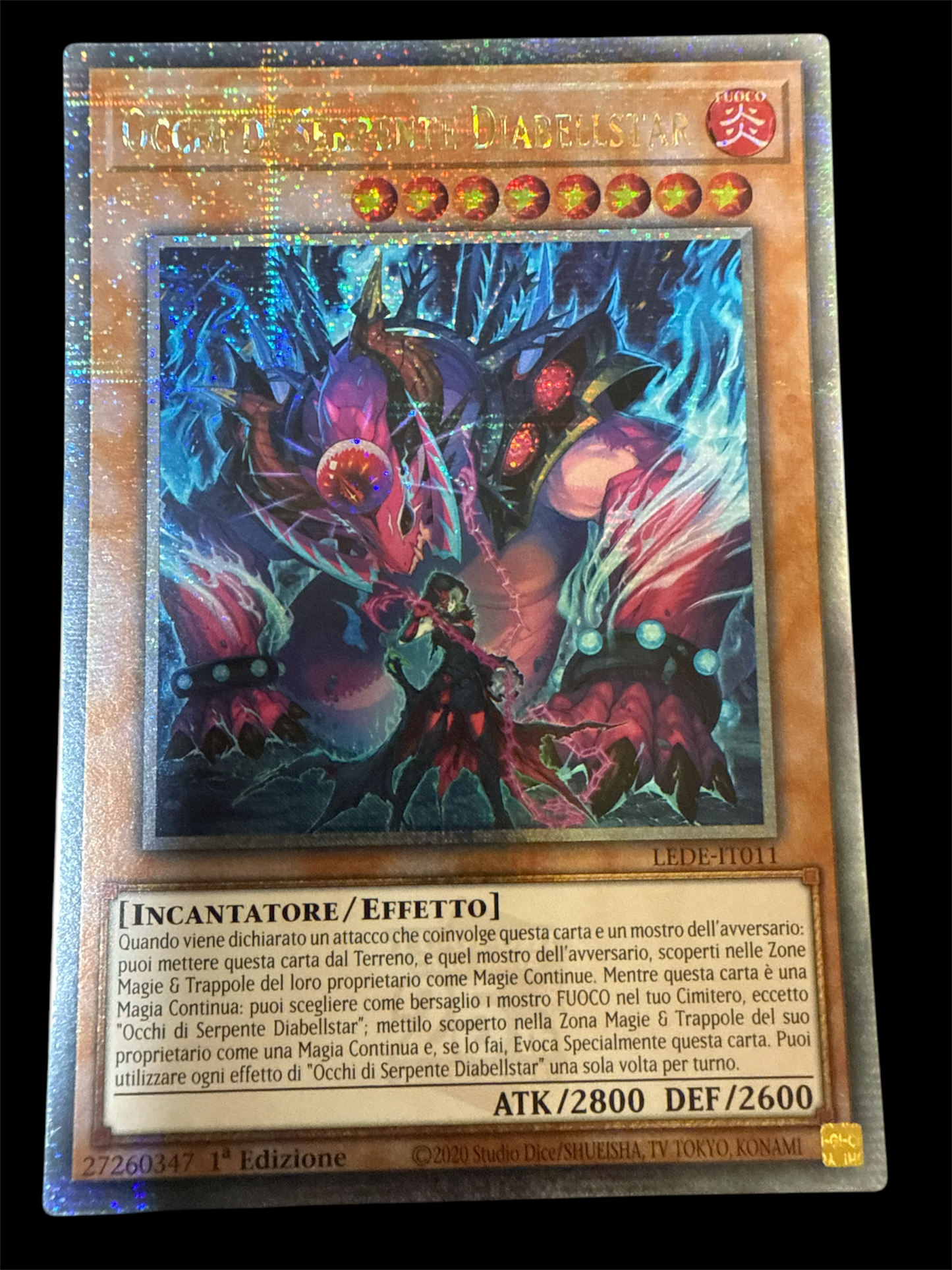 Occhi di Serpente Diabellstar(Quarter Century Secret Rare mint