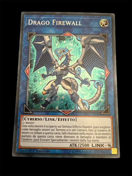 COTD-IT043 Drago Firewall rara segreta 1a Edizione (IT) -MINT-