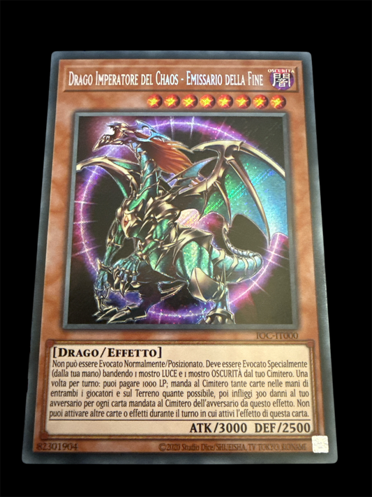 Drago Imperatore del Chaos - Emissario della Fine (V.1 - Secret Rare)