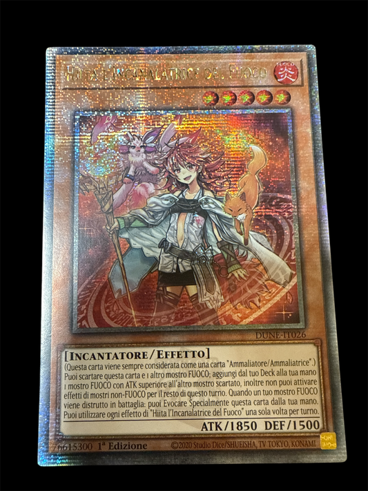 Hiita l'Incanalatrice del Fuoco  - Quarter Century Secret Rare) mint ita