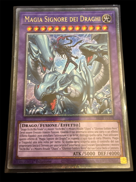 Magia Signore dei Draghi Battaglie della Leggenda: Vendetta Terminale Quarter Century Secret Rare